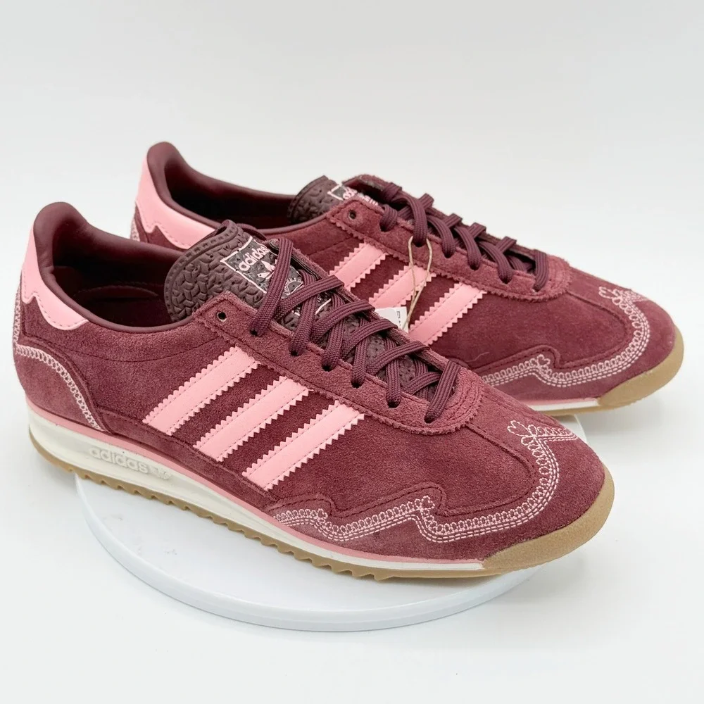 Adidas Sl 72 OG Womens Size 9.5 Pink Spark/Shadow Red IH6684 - NEW - Picture 1 of 10
